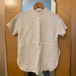 Wilfred side slit blouse